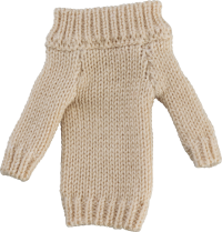 figma Styles Off-the-Shoulder Sweater Dress (Beige) 3