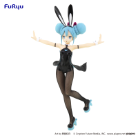 Hatsune Miku　BiCute Bunnies Figure -Hatsune Miku/Black-(re-run) 2
