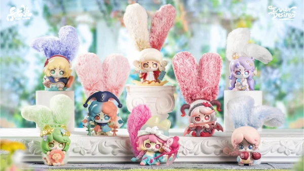 Shenzhen Mabell Animation Development Cup rabbits inner desire (Set of 6 Figures) - Blind Boxes