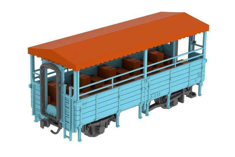 PLUM PMOA trolley train(blue) - Scale Kits