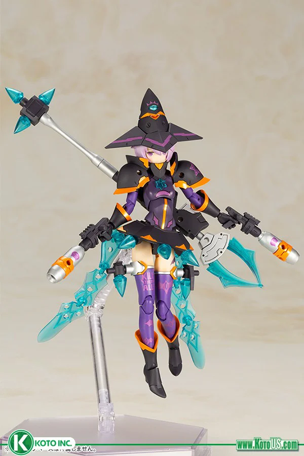 KOTOBUKIYA MEGAMI DEVICE Chaos & Pretty Witch DARKNESS MODEL KIT - Megami Device