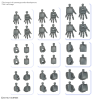 OPTION PARTS SET GUNPLA 04 (BUILD HANDS ROUND) 1