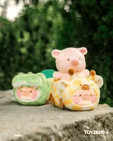 TOYZEROPLUS LuLu the Piggy Animal Party - High Speed Giraffe Lu Plush Keychain - LuLu The Piggy - photo 2