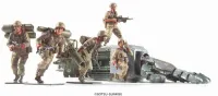BANDAI HOBBY 1/35 E.F.G.F. Anti MS Squad - Mobile Suit Gundam - photo 4