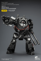 Raven Guard Contemptor Dreadnought with Gravis autocannon and Chainfist 18