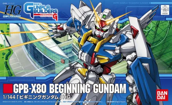 BANDAI HOBBY HG 1/144 Beginning Gundam - Mobile Suit Gundam: OVAs and Side Stories