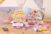 TOYZEROPLUS LuLu the Piggy Birthday - Birthday Card (B) - LuLu The Piggy - photo 1