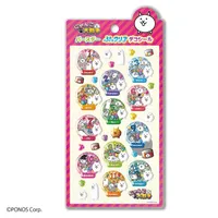 MAX LIMITED Battle Cats Birthday Puffy Clear Deco Stickers - Battle Cats - photo 1
