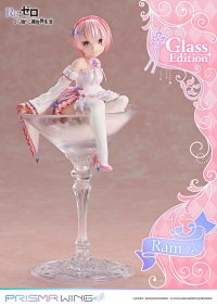 PRISMA WING Re:ZERO -Starting Life in Another World- Ram Glass Edition 1/7 Scale Pre-Painted Figure 21