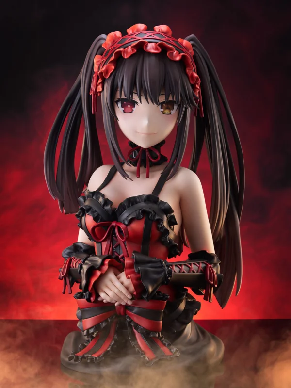 FuRyu Date A Live Ⅴ Kurumi Tokisaki 1/1 Scale Bust Figure - Date A Live