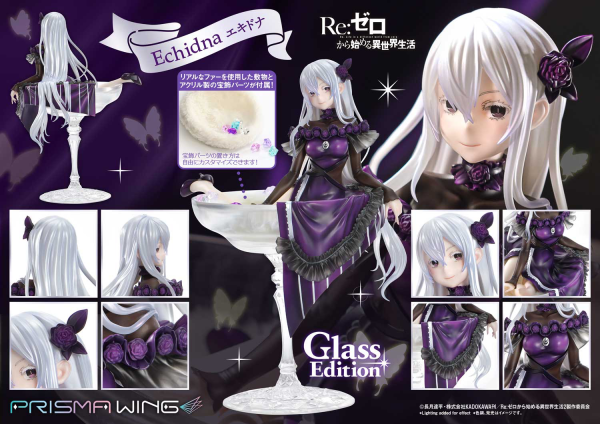PRISMA WING Re:ZERO -Starting Life in Another World- Echidna Glass Edition 1/7 Scale Pre-Painted Figure