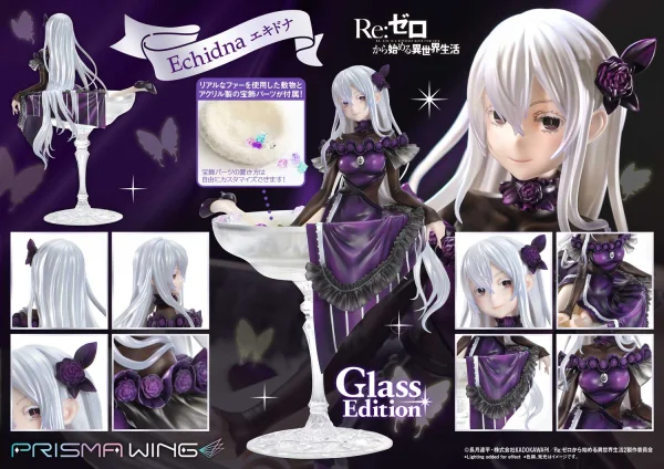 Prime 1 Studio PRISMA WING Re:ZERO -Starting Life in Another World- Echidna Glass Edition 1/7 Scale Pre-Painted Figure - Re:ZERO -Starting Life in Another World-