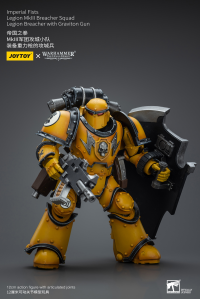 Imperial Fists Legion MkIII Breacher Squad Legion Breacher with Graviton Gun 2
