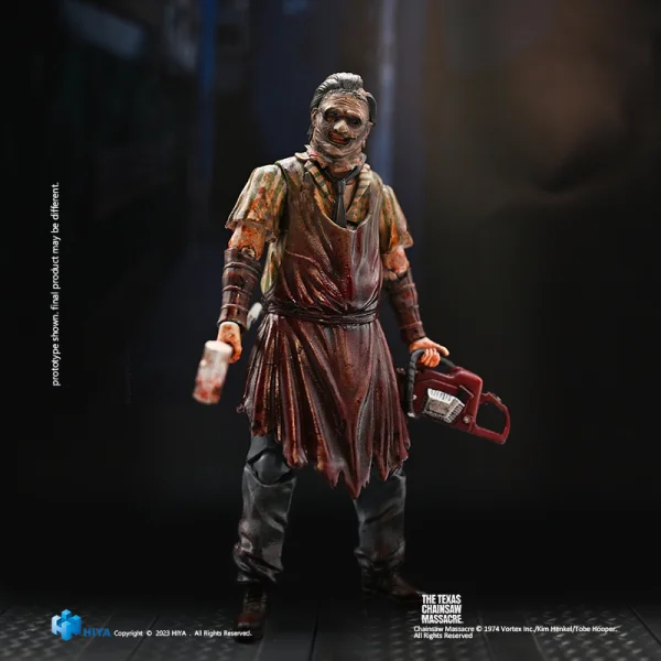 HIYA TOYS Exquisite Mini 1/18 Texas Chainsaw Massacre（2003）Thomas Hewitt Slaughter Ver - Texas Chainsaw Massacre