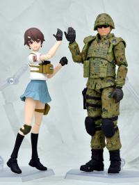 LA-OP18: figma Tactical Gloves L Size (Black) 8