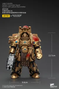 JOYTOY Legio Custodes Aquilon Terminator Squad Aquilon with Lastrum Storm Bolter - Warhammer 40K - photo 3