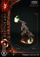 Prime 1 Studio Ultimate Premium Masterline DOOM: The Dark Ages Imp Stalker Bonus Version - DOOM - photo 9
