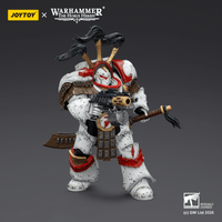 White Scars Legion Praetor in Cataphractii Terminator Armour with Cyber Hawk, Chogorian sword and combi-melta 10