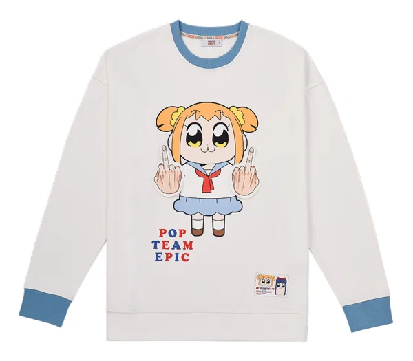 GoodSmile Moment Pop Team Epic Sweatshirt Popuko - POP TEAM EPIC