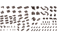 MECHA SUPPLY ASSORT04 EX ARMOR GUNMETALLIC ver. 12