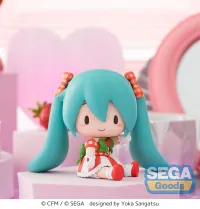 SEGA fuwa petit Hatsune Miku x Love and Berry Dress Up and Dance! Chibi Figure Lovely Strawberry - Hatsune Miku - photo 2