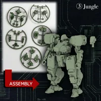 threezero KIKOU SENSEN 1/100th Scale Plastic Model Kit Wave 1 (1 set of 6 pcs) - KIKOU SENSEN - photo 3