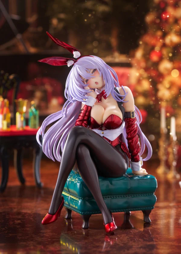 PLUM PMOA She Laughs Shy...I Feel Ashamed AMAGASA TSUDURI Bunny Style(Xmas santa color) - She Laughs Shy...I Feel Ashamed
