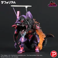 X-PLUS EVANGELILON Test Type-01 Burning"G"Awaking Form - Godzilla - photo 3