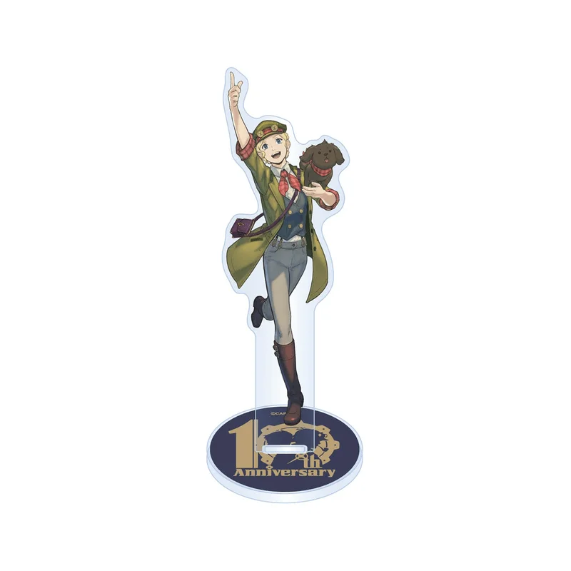 CAPCOM The Great Ace Attorney 10th anniversary acrylic stand Gina Lestrade - The Great Ace Attorney