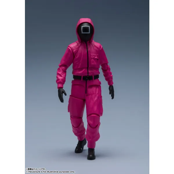 Masked Worker/Masked Manager Netflix Squid Game, Bandai Spirits S.H.Figuarts