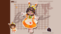 Bonnie Bunny(Set of 6 figures) 8