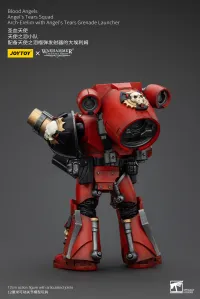JOYTOY Blood Angels Angel's Tears Squad Arch-Erelim with Angel's Tears Grenade Launcher - Warhammer 40K - photo 6