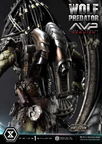 Prime 1 Studio Real Elite Masterline Aliens vs. Predator: Requiem Wolf Predator DX Bonus Version - Alien (Movie Franchise) - photo 90