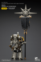 Iron Warriors Command Squad Chosen with Legion Standard 3