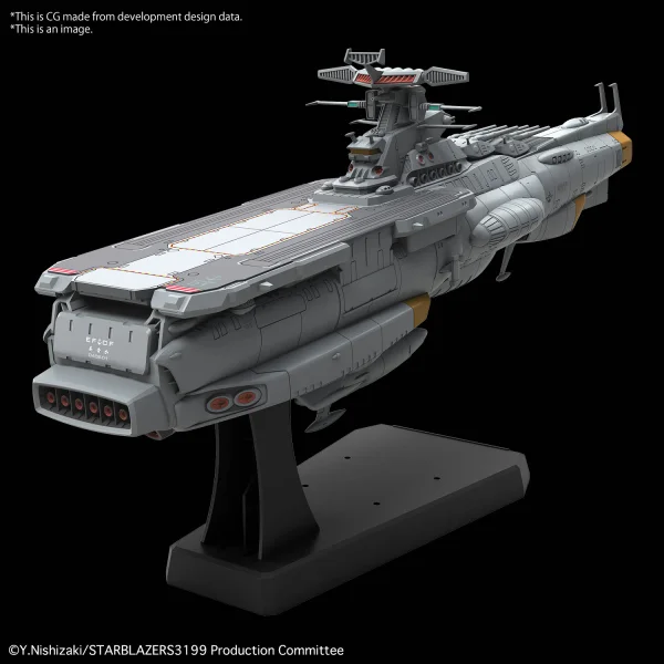BANDAI HOBBY 1/1000 EFCF Asuka Class Fast Combat Support Tender/Amphibious Assault Ship DX - Full Metal Panic!