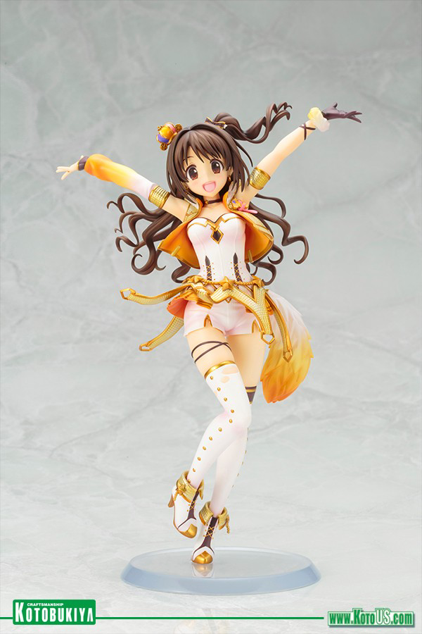 THE IDOLM@STER CINDERELLA GIRLS UDUKI SIMAMURA PARTYTIME GOLD ANI STATUE