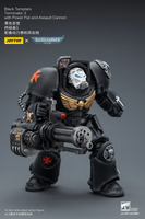 Black Templars Terminator 3 with Power Fist and Assault Cannon 16