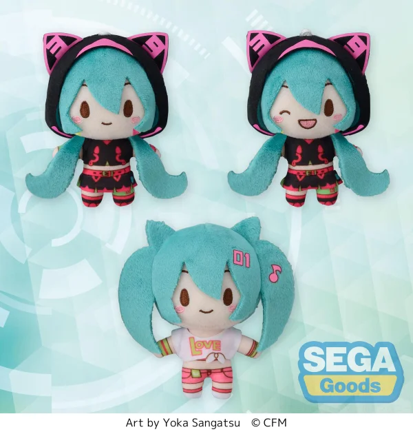 SEGA Fuwapuchi Hatsune Miku Series Mascot Hatsune Miku ~Live Ver.~ (EX) - Hatsune Miku
