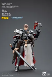 JOYTOY Warhammer 40K-Adepta Sororitas Battle Sisters Order of the Argent Shroud Sister Superior Evinka - Warhammer 40K - photo 6