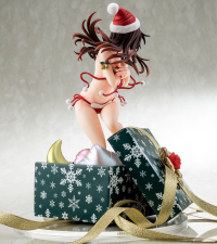 1/6 scaled pre-painted figure of “Rent-A-Girlfriend” MIZUHARA Chizuru in a Santa Claus bikini de fluffy figure 10