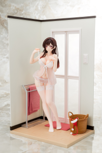 1/6 scaled pre-painted figure Rent-A-Girlfriend MIZUHARA Chizuru in see-through lingerie figure Angel White Ver. 2