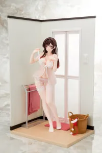 Hakoiri-musume 1/6 scaled pre-painted figure Rent-A-Girlfriend MIZUHARA Chizuru in see-through lingerie figure Angel White Ver. - Rent-A-Girlfriend - photo 2