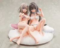 Hakoiri-musume Shimizu Yui illustration by karory(KAROMIX) - A Book about using Hypno to Hook Up my Little Sister and her Pure JC Friend - photo 9
