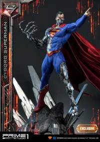 Prime 1 Studio Museum Masterline Superman (Comics) Cyborg Superman EX Version - DC Comics - photo 38