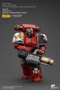 JOYTOY Blood Angels Angel's Tears Squad Arch-Erelim with Angel's Tears Grenade Launcher - Warhammer 40K - photo 3