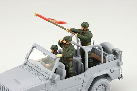 [Mi-25] 1/72 JGSDF Staff (for Car/Tank1)