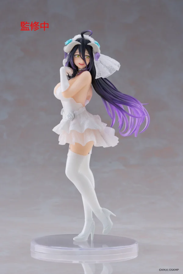 TAITO Overlord Coreful Figure - Albedo (Wedding Ver.) - Overlord