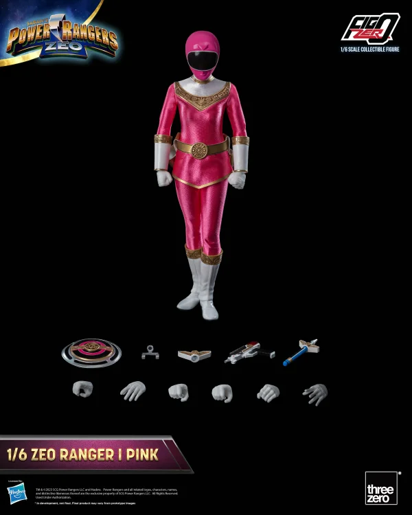 threezero Power Rangers Zeo - FigZero 1/6 Zeo Ranger I Pink - Power Rangers