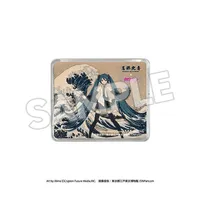 Presence CO., LTD. 3D Magnet: Thirty-six Views of Mount Fuji The Great Wave off Kanagawa - Hatsune Miku - photo 1