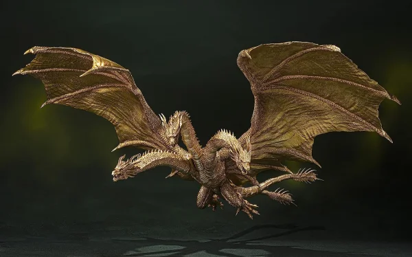 TAMASHII NATIONS King Ghidorah (2019) Special Color Ver. "Godzilla: King of the Monsters", Bandai Spirits S.H.MonsterArts (P-Bandai Exclusive) - Godzilla